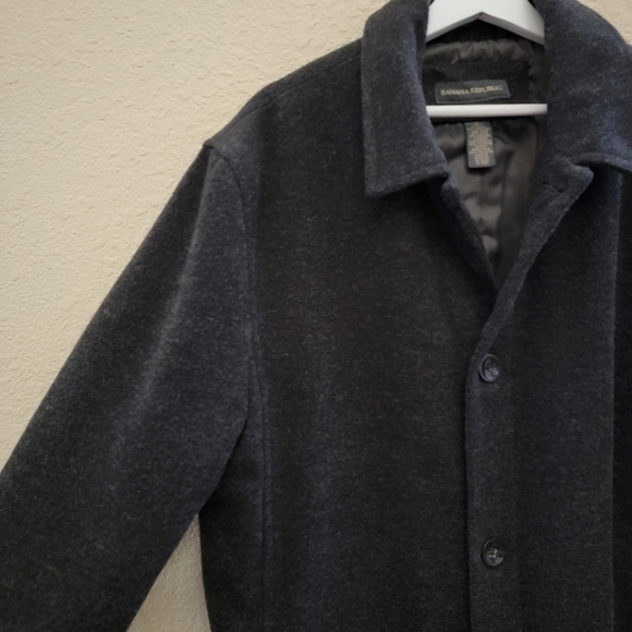 Banana Republic Wool Cashmere Blend Over Coat - Picture 6 of 14
